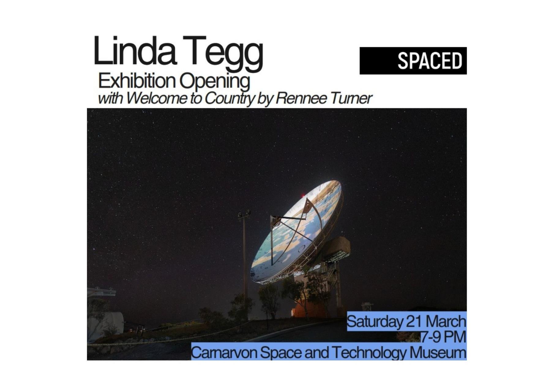 Linda Tegg Exhibition Opening, with Welcome to Country by Rennee Turner